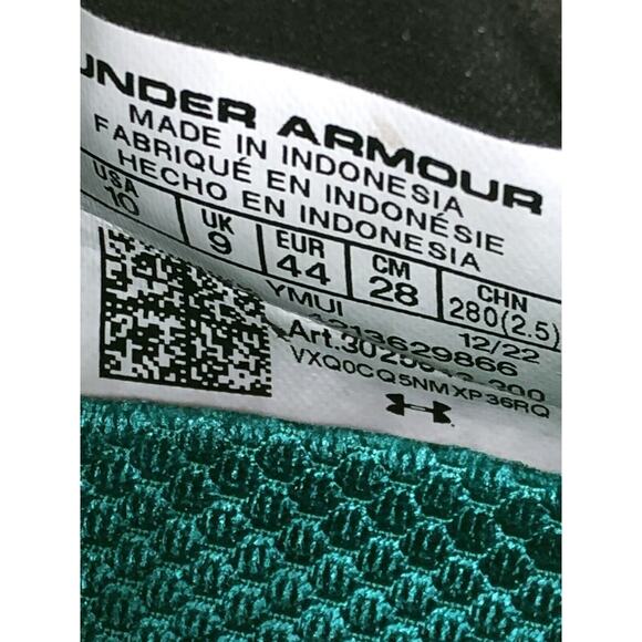 Under Armour Shadow Pro FG Soccer Cleats Carbon Fiber 3025643-300 SZ 10 main image 8